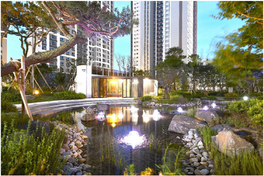 검단 금호어울림 센트럴 단지 전경. <금호건설 제공>